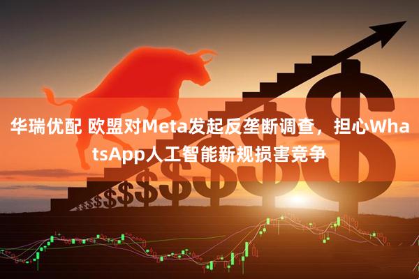 华瑞优配 欧盟对Meta发起反垄断调查，担心WhatsApp人工智能新规损害竞争